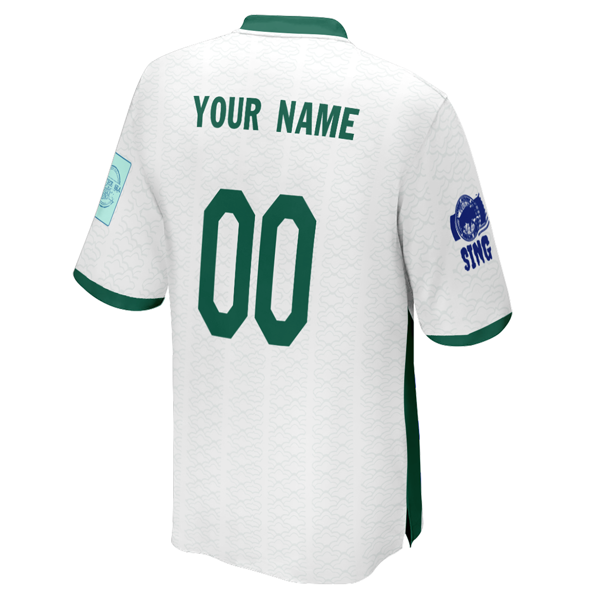 Maillot de football personnalisé Coupe du monde d'Algérie authentique pour homme avec logo