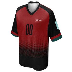 Maillot de football personnalisé de la Coupe du monde du Maroc professionnel pour hommes avec photo