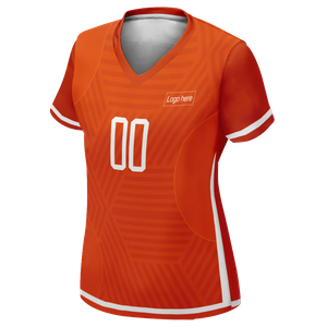 Maillot de football personnalisé authentique de la Coupe du monde des Pays-Bas pour femmes avec photo