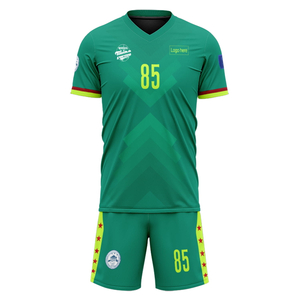 Costumes de football de l'équipe du Sénégal de la Coupe du monde 2022 personnalisés