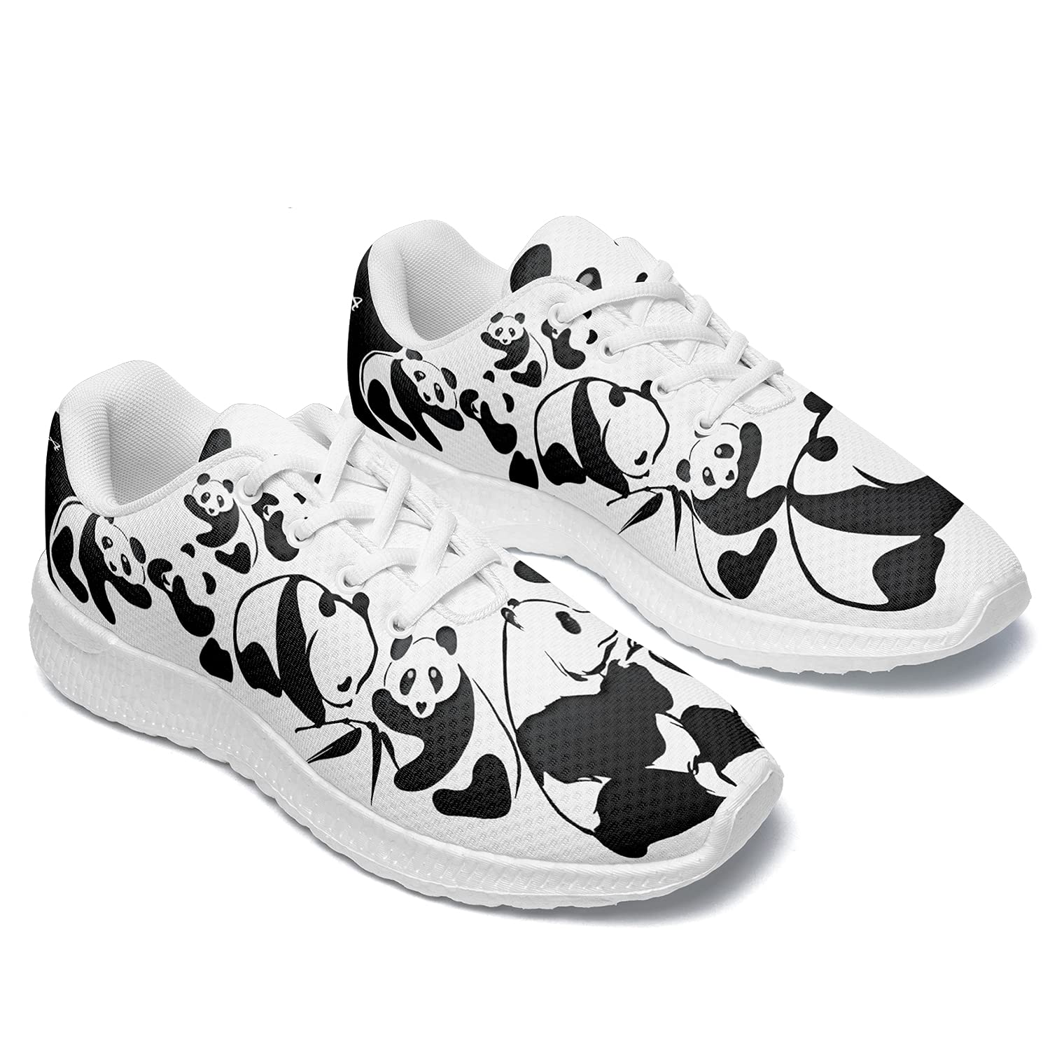 Chaussures décontractées de marche athlétique Panda pour femme
